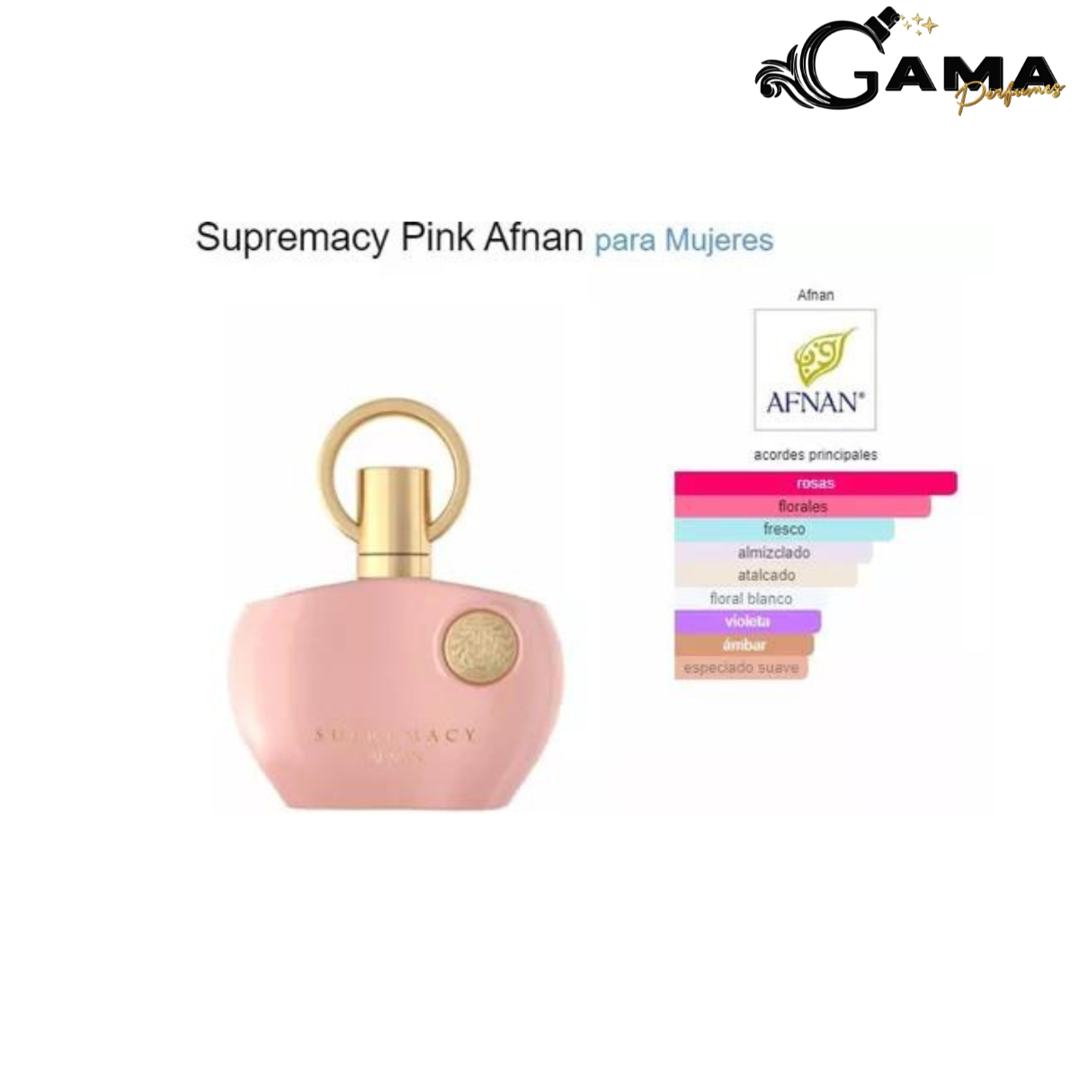 Afnan Supremacy Pink Edp 100 ml